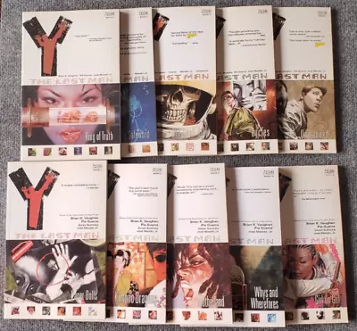 Y The Last Man TPB Lot #1 2 3 4 5 6 7 8 9 10 COMPLETE SET • $69.99