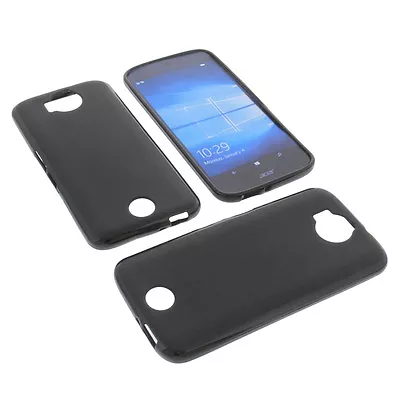 Case For Acer Liquid Jade Primo Cell Phone Protector Cover TPU Rubber Black • £20.63