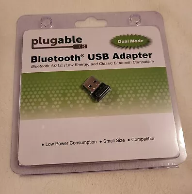 NEW Plugable USB Bluetooth 4.0 Lo Energy Micro Adapter Windows RaspberryPI Linux • $23.50