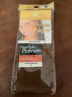 £18 • Buy Premium Now Yaki Platinum By Sensationnel 100% Human Hair Weave In 8 INCH