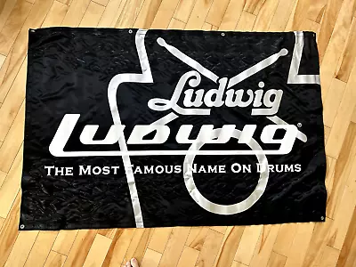 Ludwig Drums Banner - Vintage • $95