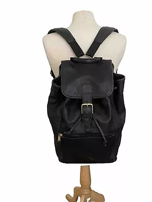 Vintage Coach Large Leather Backpack #0529 Made In USA • $195