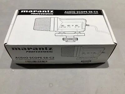 Marantz Professional Audio Scope SB-C2 X/Y Stereo Condenser Microphone For DSLR • $17.99