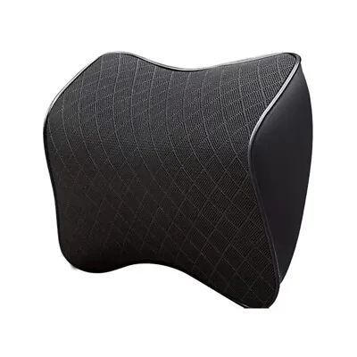 Car Seat Headrest Pad Memory Foam Pillow Auto Head Neck Rest Back Cushion Comfy • £7.99