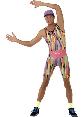 80s Fitness Mr Motivated Style Costume • £32.99