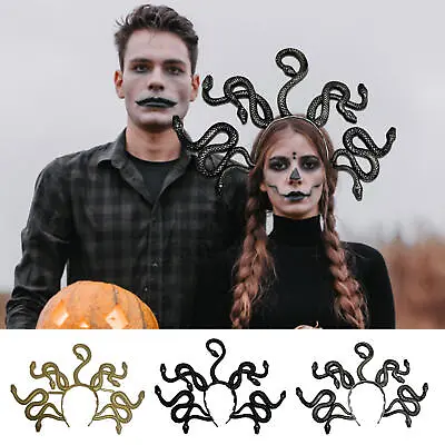 Medusa Headpiece Creative And Spooky Halloween Snake Headband Halloween Headband • $16.89