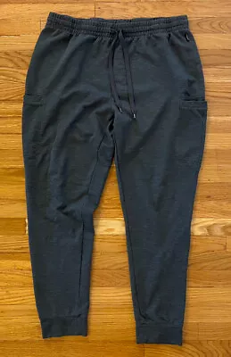 VTG Jockey Sport Mens Gray Joggers SZ XL Sweatpants EUC  • $19.79