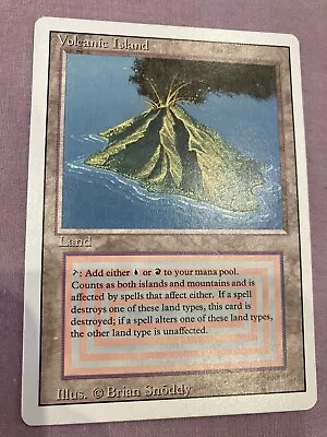 MTG Volcanic Island X1 Revised Dual Land NM- • £630