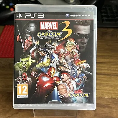 Marvel Vs Capcom 3: Fate Of Two Worlds / Sony PS3 Game / Complete PAL • £5.99