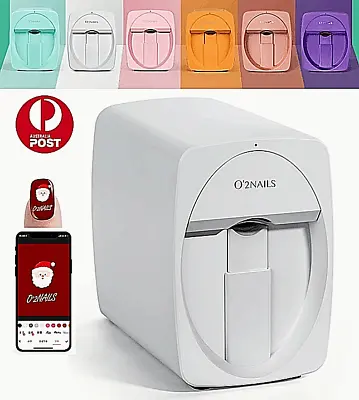 O'2Nails Nail Printer 3D App Control Nails Art Machine Nail Salon Portable Home • $570.20