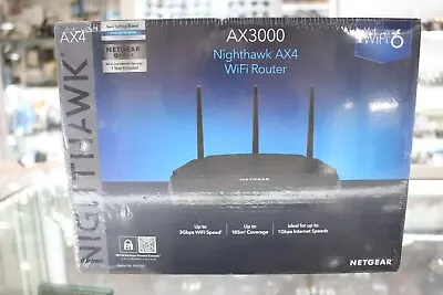 Netgear Nighthawk AX3000 AX4 4-Stream WiFi 6 Router RAX36S • $149