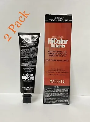 L'Oréal Excel HiColor HiLights Hair Color Magenta - 1.2oz (2 Pack) • $16.99