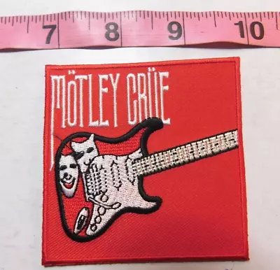 MOTLEY CRUE Patch TOMMY LEE NIKKI SIXX VINCE NEIL MICK MARS BX • $6.99