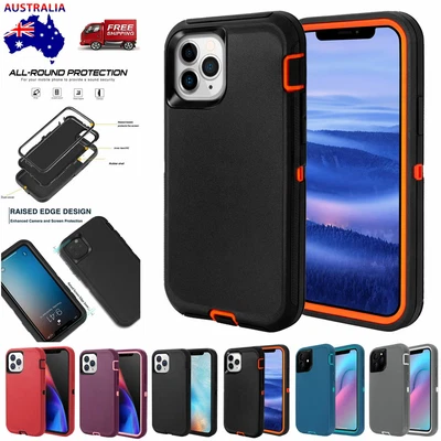 $9.99 • Buy IPhone 12 11 13 14 Pro Max Mini Case Heavy Duty Rugged Shockproof Bumper Cover