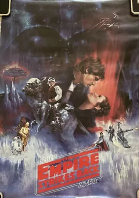 *RARE* NEW SEALED 1980 Star Wars The Empire Strikes Back Movie Poster~26”x20” • $96.79