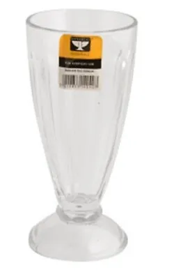 Tall Ice Cream Sundae Glass Milkshake Desert Serving Glasses • £6.59