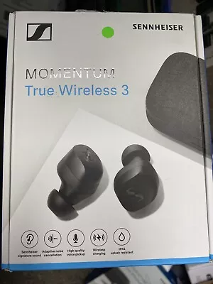 Sennheiser Momentum True Wireless 3 Bluetooth Earbuds - Graphite - MTW3 • $110