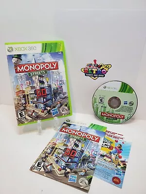 *CIB* Monopoly Streets (XBOX 360 2010) Complete With Manual • $13.48