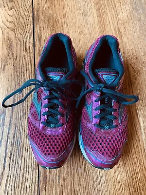 Mizuno Wave Creation 13 Womens Size 8 Maroon And Blue Running Shoes • $25