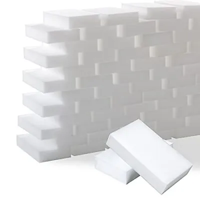 50 Pack Melamine Sponges Magic Eraser Sponge Dish Cleaning Foam Sponges • $24.46