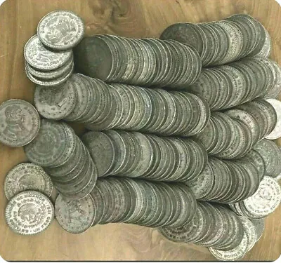 💎 10 Large Silver Mexico Un Peso Coins!! 💎 Last Of The Mexican Silver Dollars! • $54.75