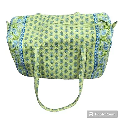 RETIRED Vera Bradley Citrus Elephant Duffel Bag Large 20 Inch Weekender Luggage  • $54.99