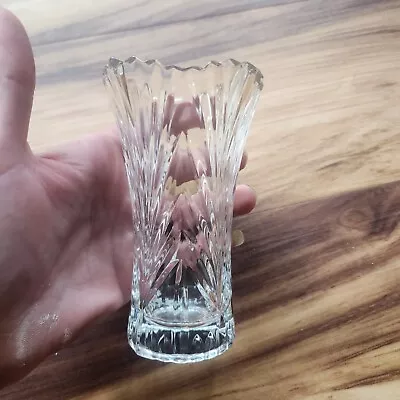 Vintage Mikasa Crystal Clear Accent Bud Vase • $5