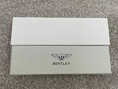 BENTLEY Original Novelty Black/Silver Metal Twisted Ballpoint Pen Wz/Box Rare • $129