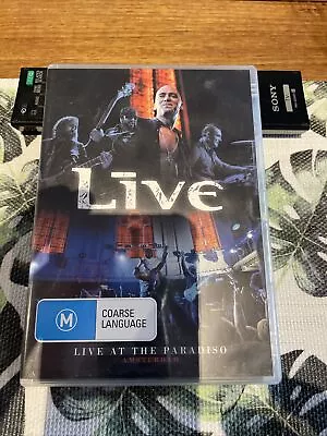 LIVE - LIVE AT THE PARADISO AMSTERDAM - R4 MUSIC DVD 2008 -  Disc Is LIKE NEW • $11.99