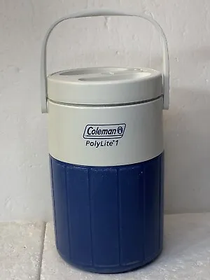 $19.99 • Buy Coleman Poly Lite 1 , 1-Gallon Water Jug Cooler Blue