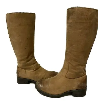 UGG Australia Broome S/N 1916 Tall Leather Boots Zipper Size 6.EUR 3/UK 4....X75 • $59