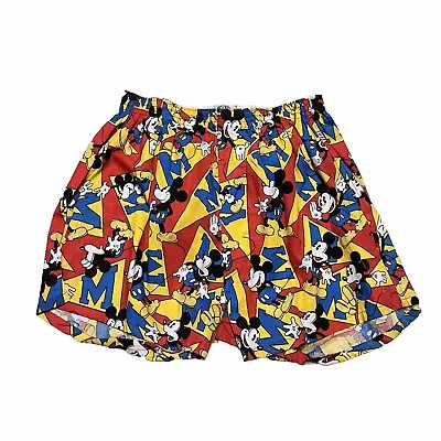 Vintage 80s Disney Mickey Mouse Boxers Mens L • $22.50