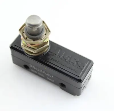 New Qty 1 MICRO SWITCH BZ-2RQ104 PUSH BUTTON SWITCH SPDT 15A 125V SNAP ACTION • $15.87