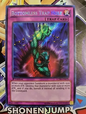 Bottomless Trap Hole | LCJW-EN078 | Secret Rare | 1st Ed | NM • $19.99