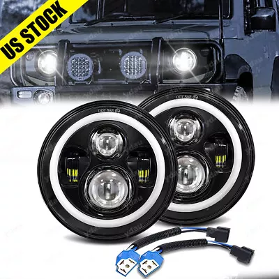 For Military Humvee M998 M923 M35a2 Hummer Truck 7  Inch LED Headlight DRL • $43.50