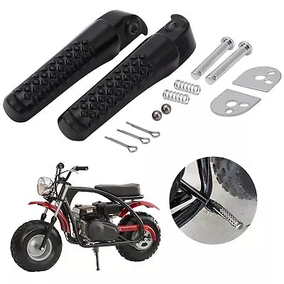 Foot Pegs Dirt Bike Footrest Bracket Set Pedal For CT200U Powersports Mini Bike • $18.99