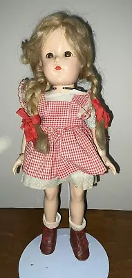 14  Effanbee Composition ANNE SHIRLEY DOLL ALL ORG. CLOTHES Metal Heart • $29.99