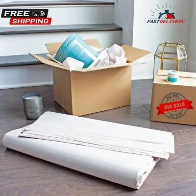 Free Shipping Recycled Packing Paper 24 In. X 30 In. Unprinted 500 Sheets • $37.01