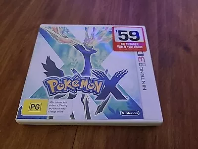Pokemon X - Nintendo 3DS - COMPLETE - FREE TRACKED POST • $5.50