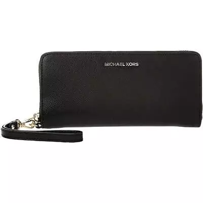 Michael Kors Women's Wristlet Jet Set Travel Continental Black 32S5GTVE9L001 • $134.40