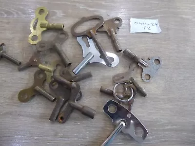 $36.69 • Buy Job Lot  Vintage  Clock Keys