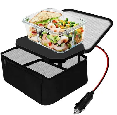 $32.49 • Buy Portable Mini Microwave 12v/24v Heated Electric Lunch Box Food Warmer For Car