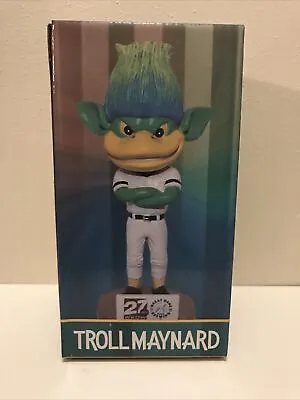 Troll Maynard Bobblehead Madison Mallards 2018 New In Box Perfect L@@K !! • $11.69