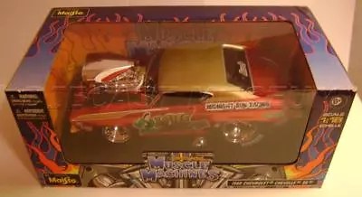 1969 '69 Chevelle Ss Lane Monster 1:18 Scale Muscle Machines 2012 Diecast Rare • $199.95