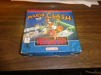 Mario Clash Virtual Boy Game With Box & Inserts MISSING MANUAL • $189.99