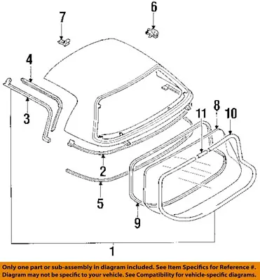 MAZDA OEM 90-97 Miata Folding Top-Lock Right NA01R1310L • $198.56