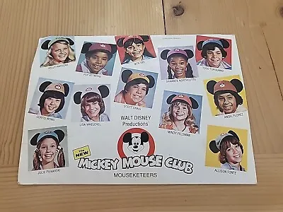 1978 Mickey Mouse Club Postcard • $50