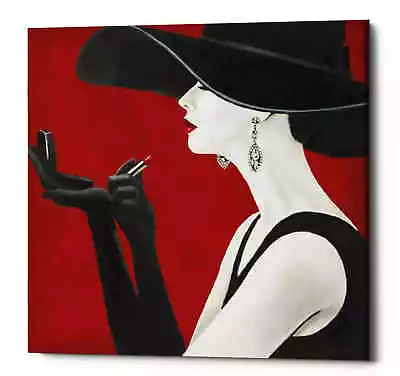 Epic Graffiti 'Haute Chapeau Rouge II' By Marco Fabiano Giclee Canvas Wall Art • $39.99