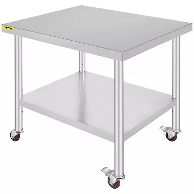 Commercial 30  X 36  Stainless Steel Food Prep Work Table Kitchen Restaurant • $114.99