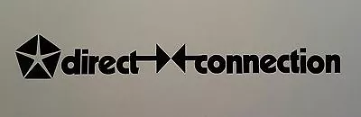 $12.50 • Buy DECAL FOR DIRECT CONNECTION DODGE 5.7 6.1 6.4 CHARGER PLYMOUTH MOPAR HEMI R/t